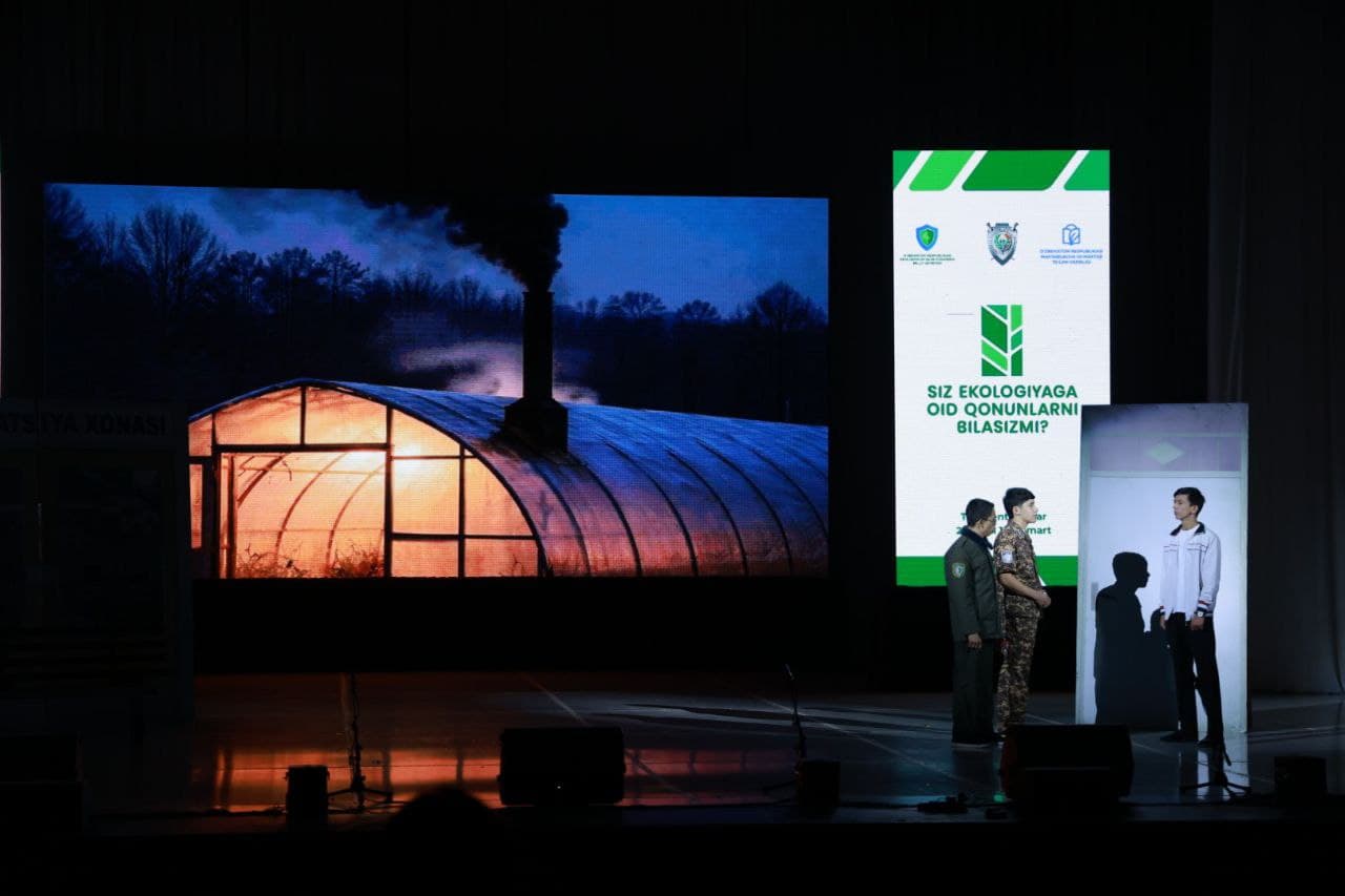 Tashkent Hosts National School Competition on Environmental Legislation