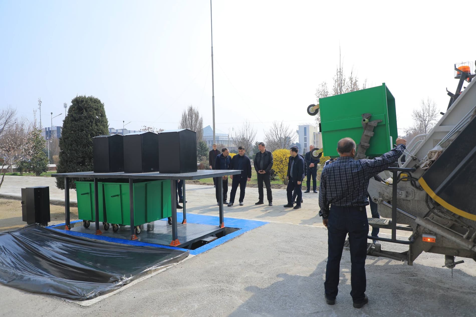 В Намангане подготовлен к эксплуатации подземный комплекс хранения отходов