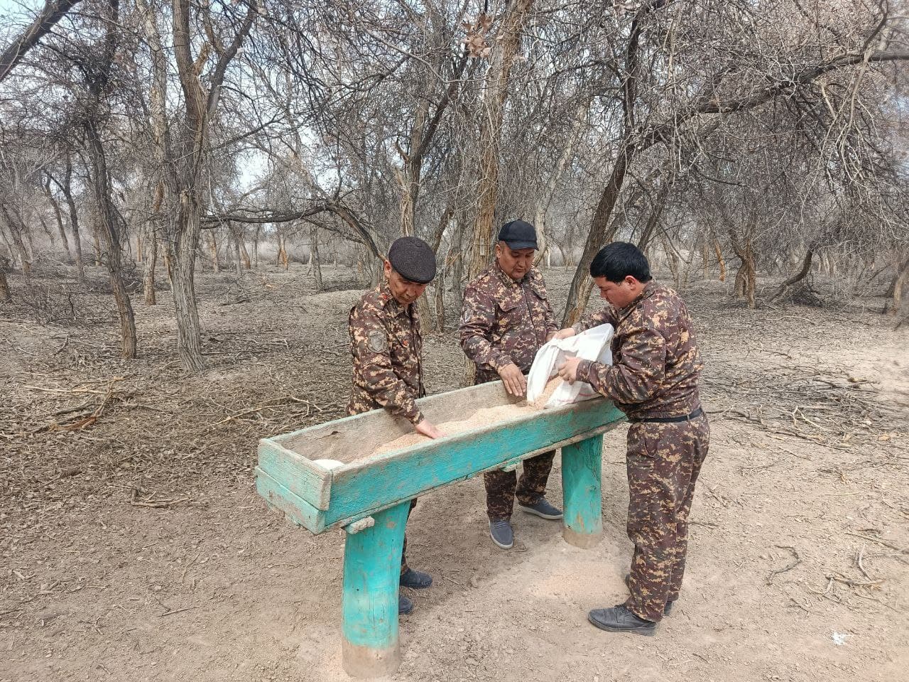 На охраняемых природных территориях продолжаются биотехнические мероприятия