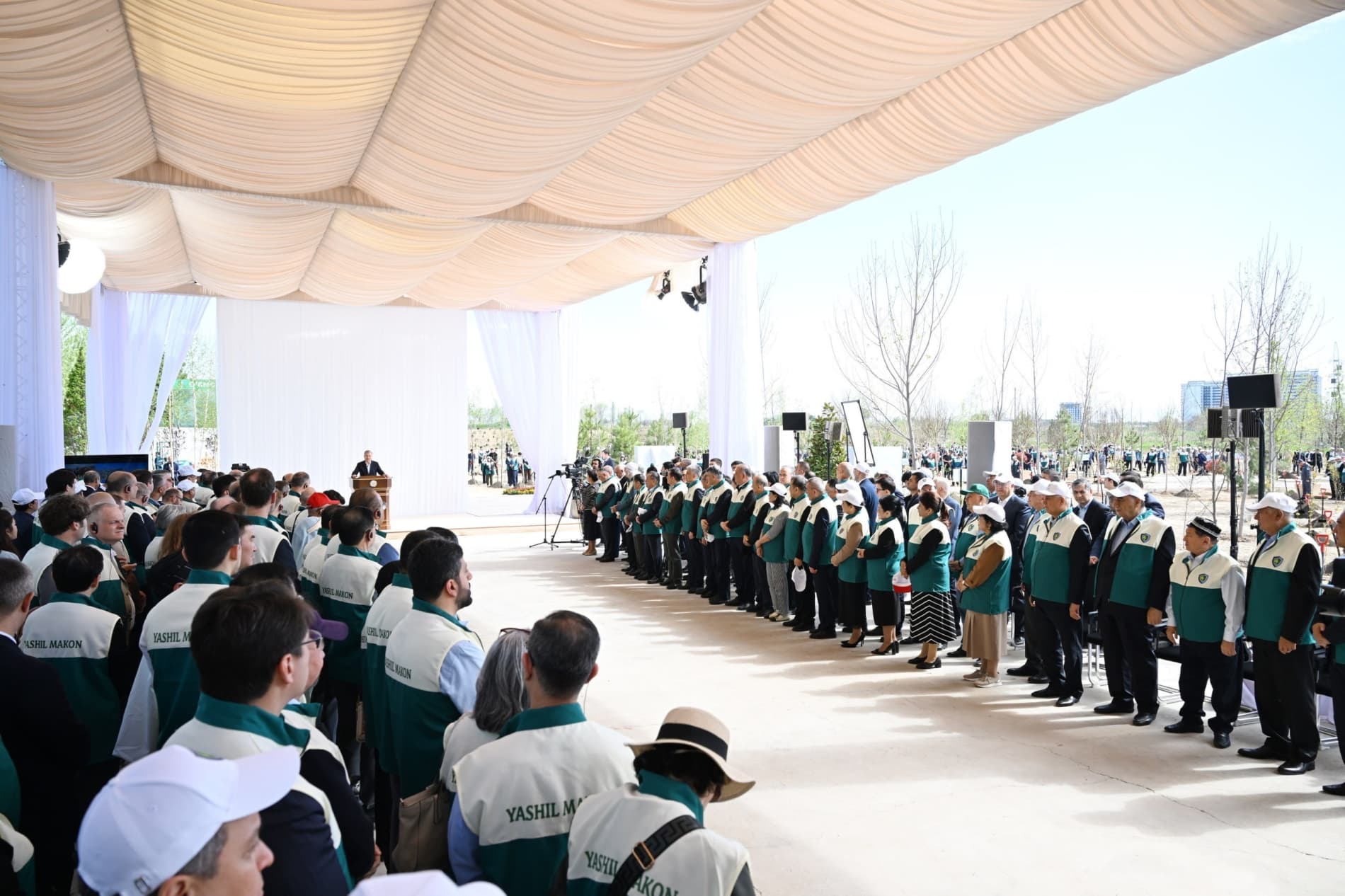 Prezident Milliy dendrologiya bog‘ini barpo etishga start berdi