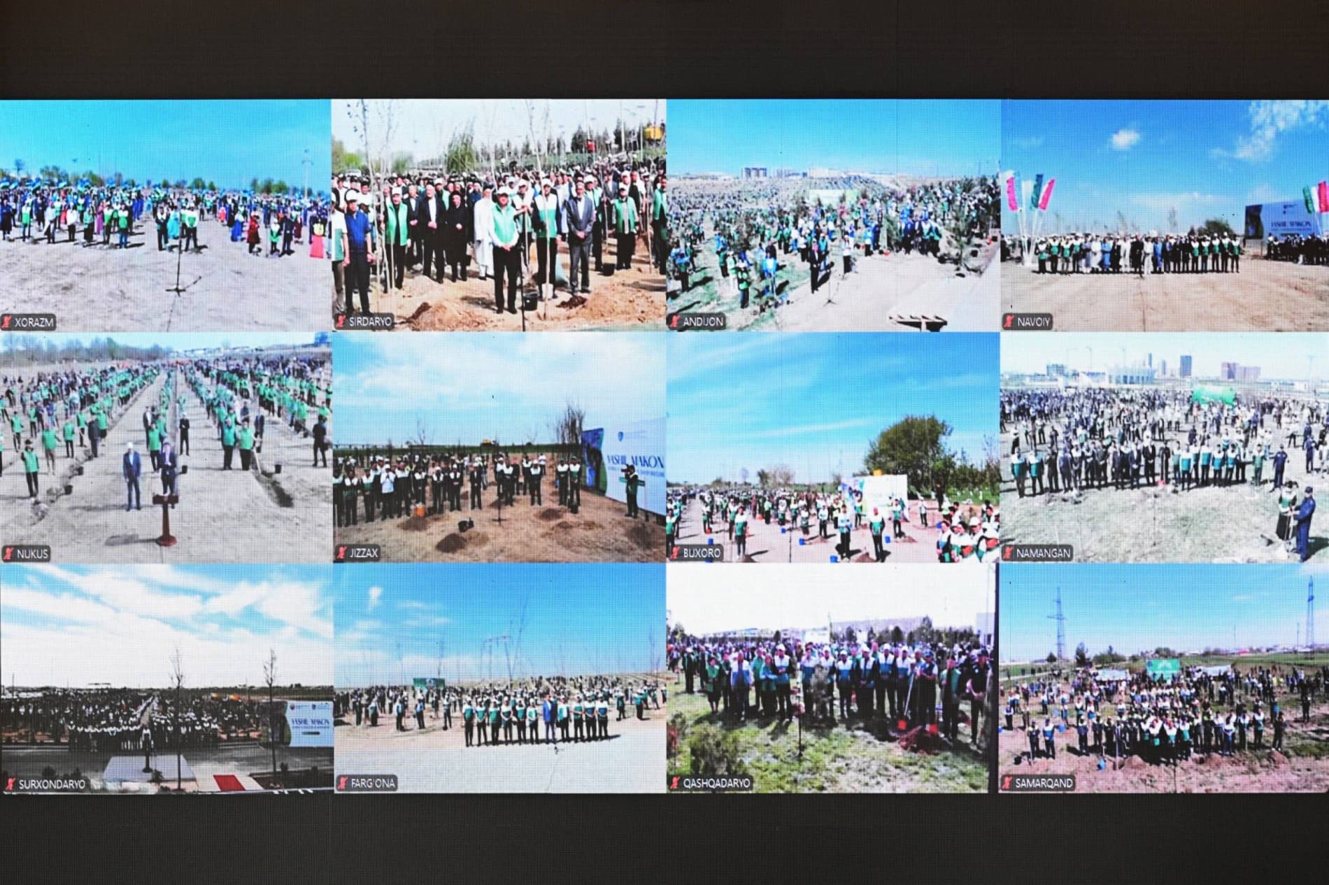 Prezident Milliy dendrologiya bog‘ini barpo etishga start berdi