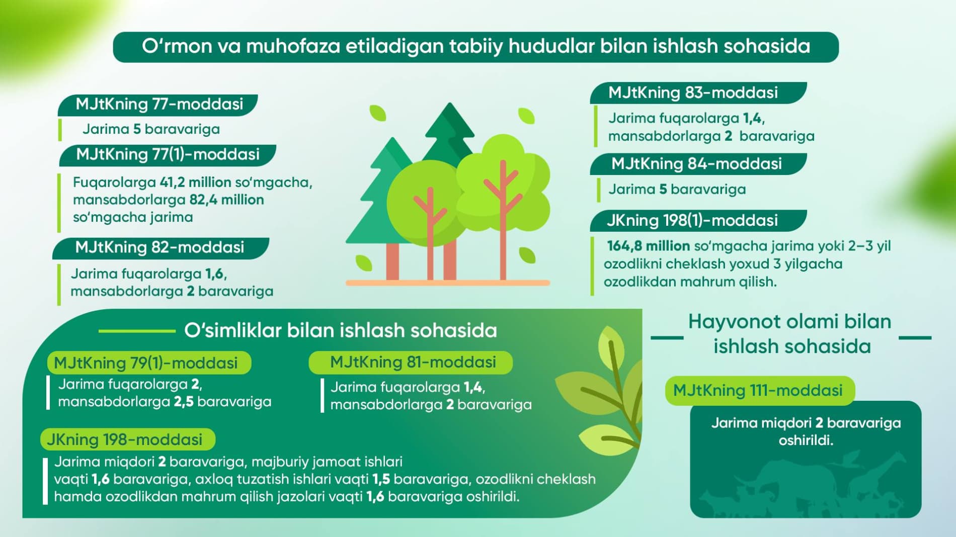 Ужесточены меры ответственности за экологические правонарушения