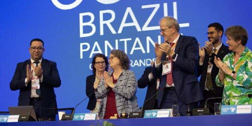 Инициативы Узбекистана по сохранению полосатой гиены поддержаны на COP15 CMS