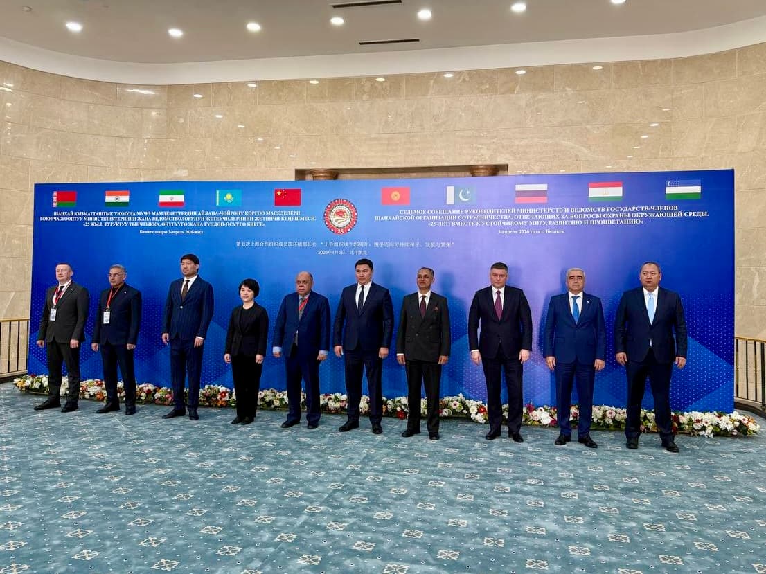 O‘zbekiston Bishkekdagi ShHT yig‘ilishida ekologik hamkorlik kun tartibini ilgari surdi