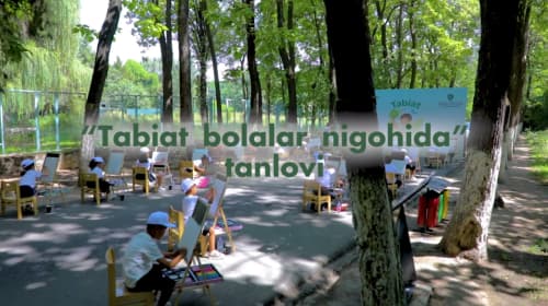 “Tabiat bolalar nigohida” respublika rasmlar tanlovi o‘tkaziladi