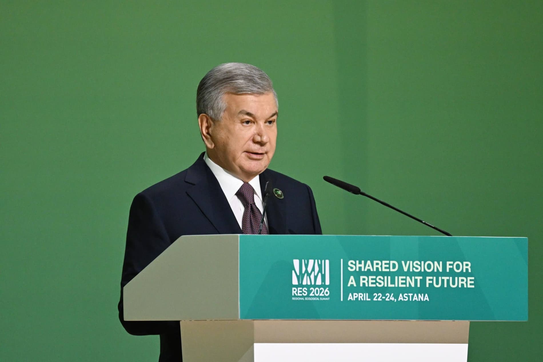 Shavkat Mirziyoyev dolzarb ekologik masalalarga qaratilgan muhim tashabbuslarni ilgari surdi