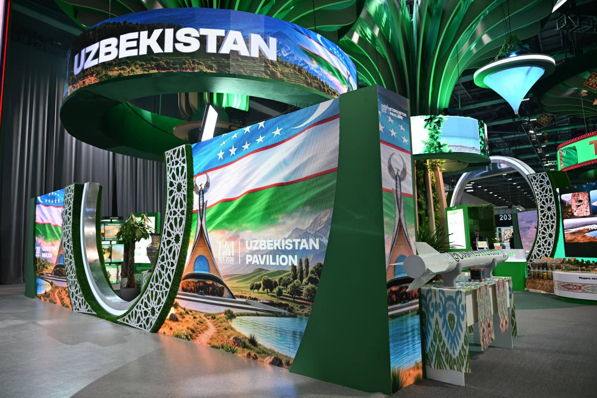 Uzbekistan Presents National Pavilion at RES 2026