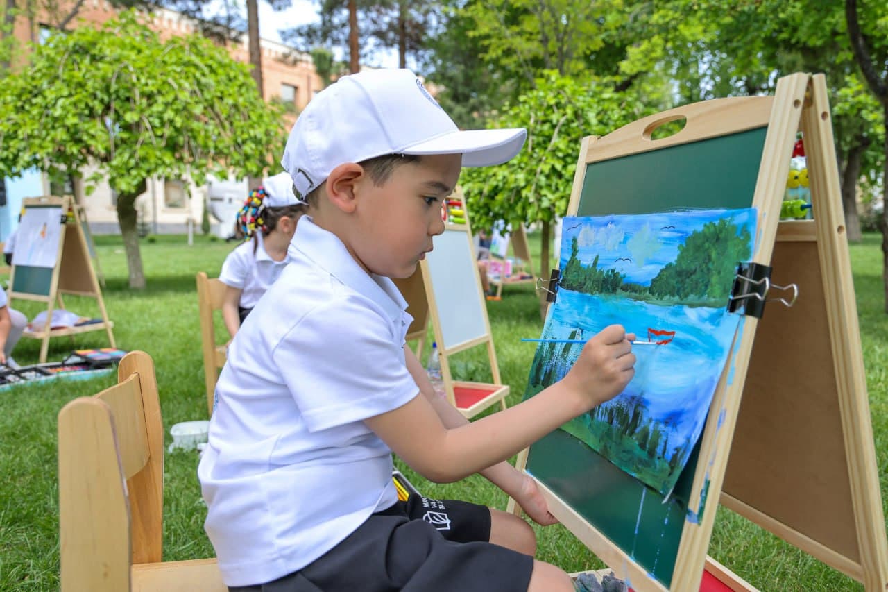Дети дошкольного возраста создали уникальные рисунки на тему природы