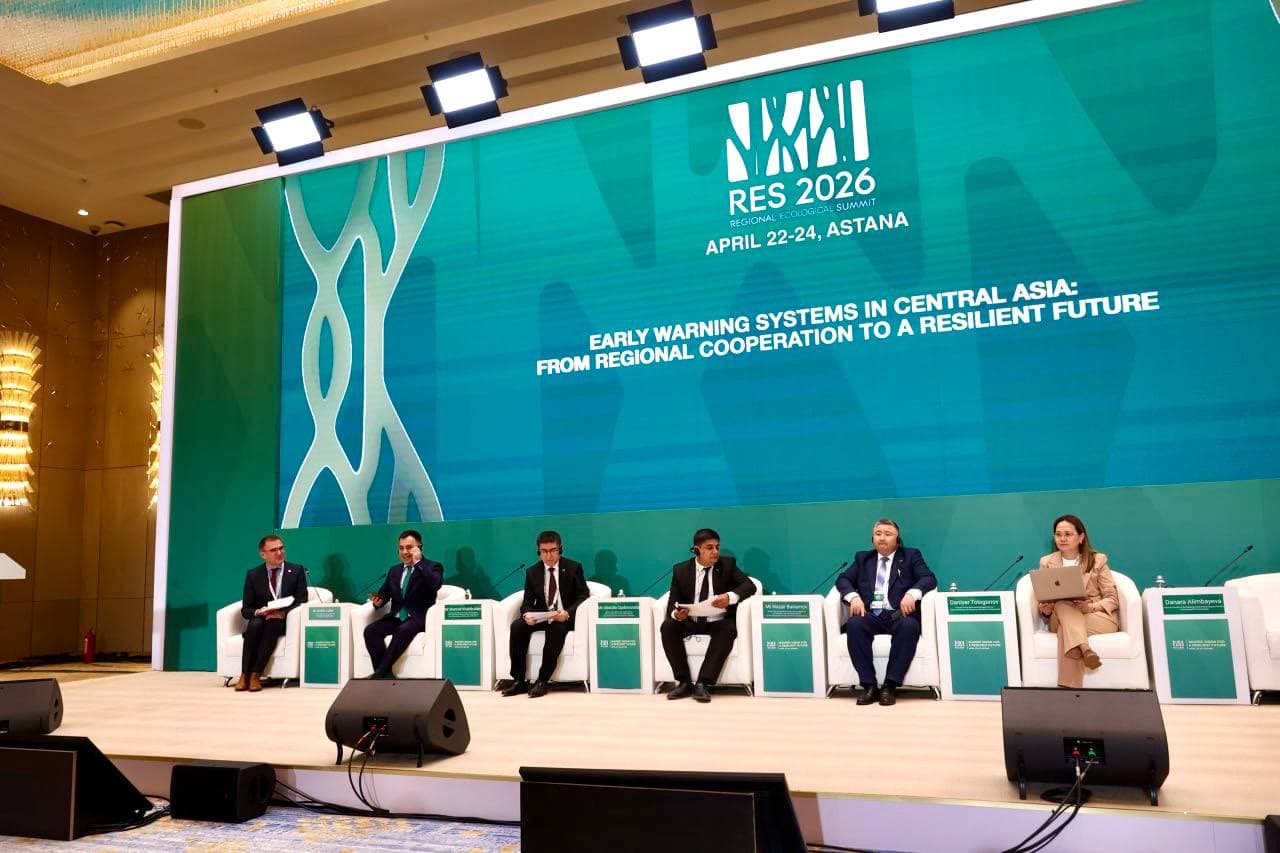 Узгидромет укрепил международное сотрудничество на полях саммита RES-2026