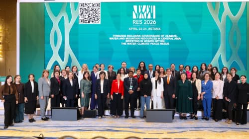 Ostonada ayollarning iqlim va suv siyosatidagi roli muhokama qilindi