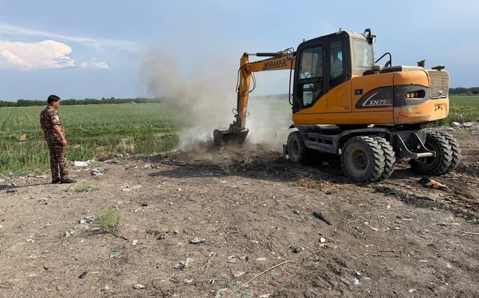 В Ферганской области ликвидированы 34 незаконные свалки, вывезено около 700 тонн отходов