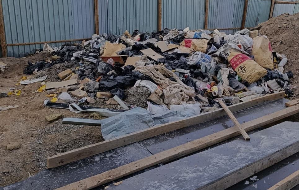 More than 200 violations related to the illegal disposal of construction and household waste have been identified in Karakalpakstan.