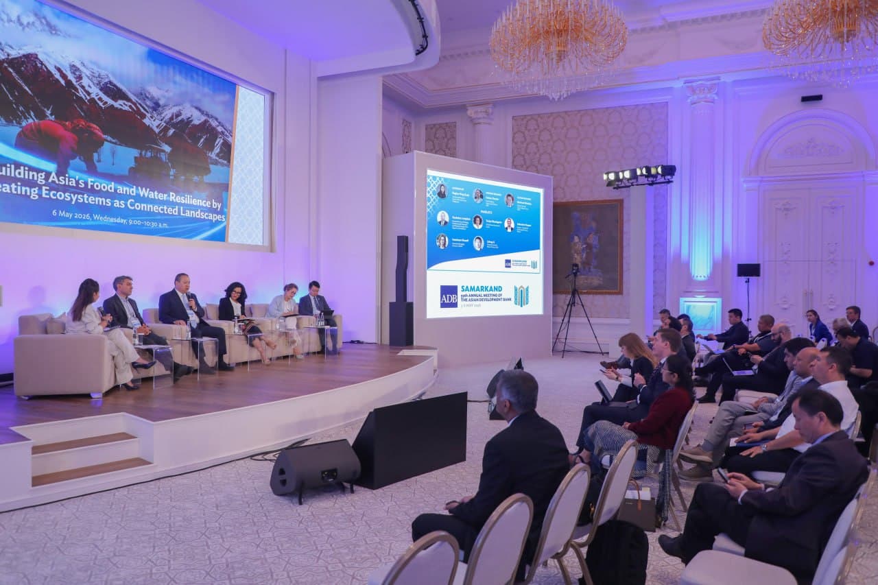 Uzbekistan Presented Environmental Initiatives at the ADB Session in Samarkand