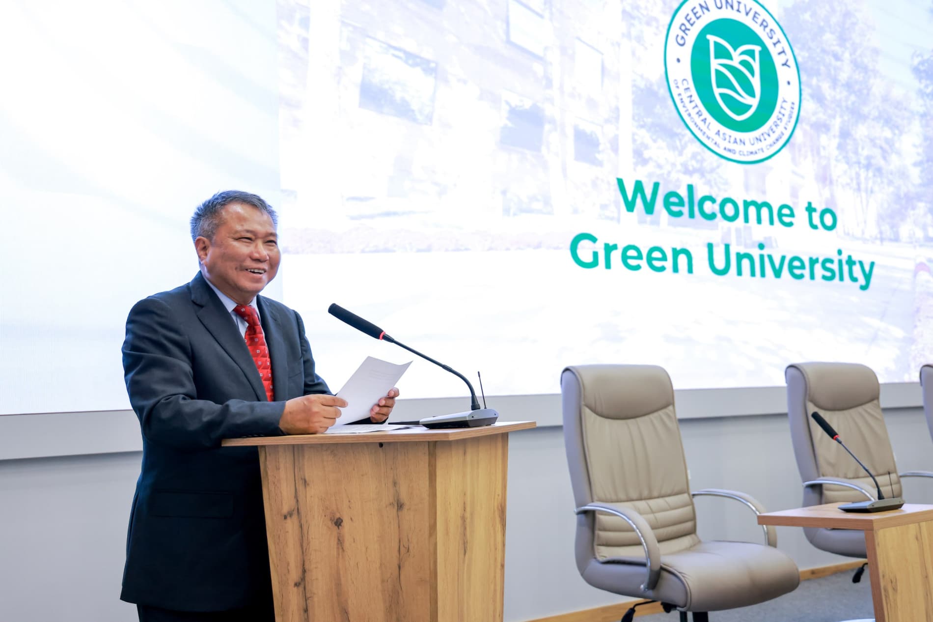 В Green University назначен новый проректор!