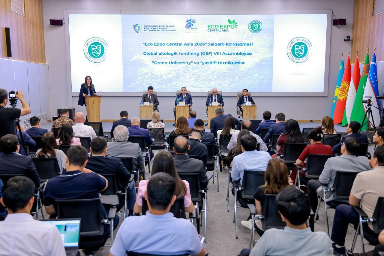 Eco Expo CA 2026, GEF VIII Assambleyasi, "Green University": Ekologiya milliy qo‘mitasining matbuot anjumani o‘tkazildi