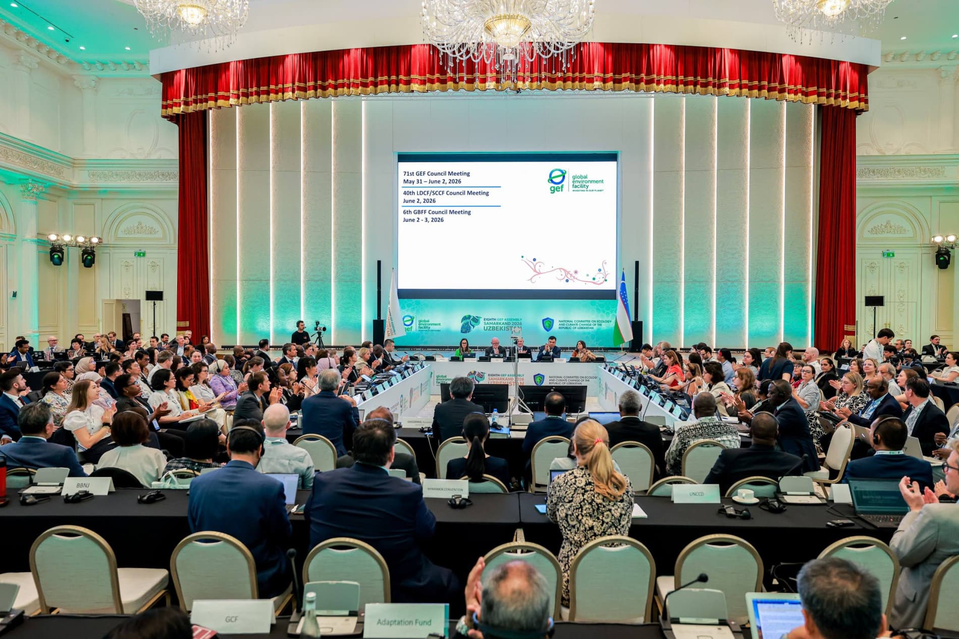 Samarqand Global Ekologik Fond Kengashining 71-yig‘ilishiga mezbonlik qilmoqda