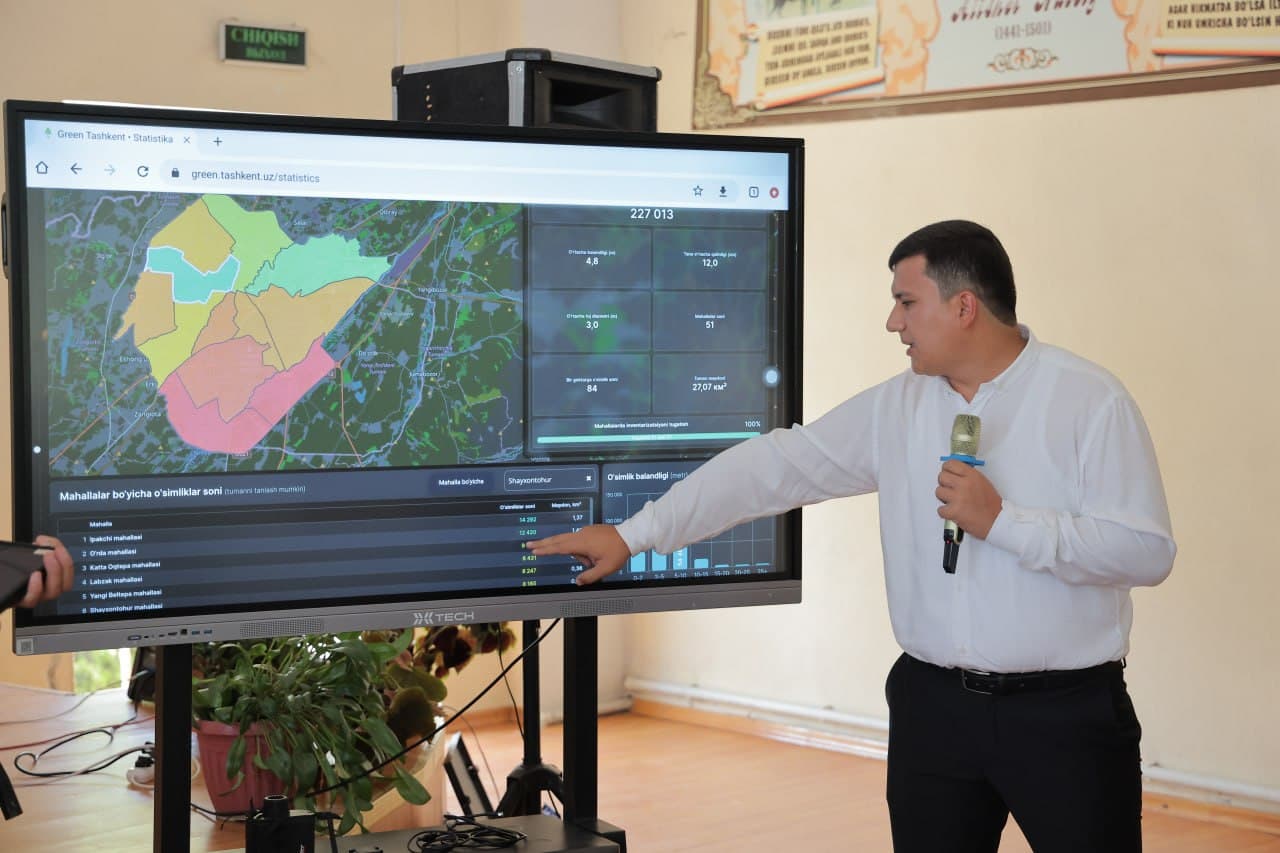 Results of the “Tree Registry” Project Presented at the Green Technical College