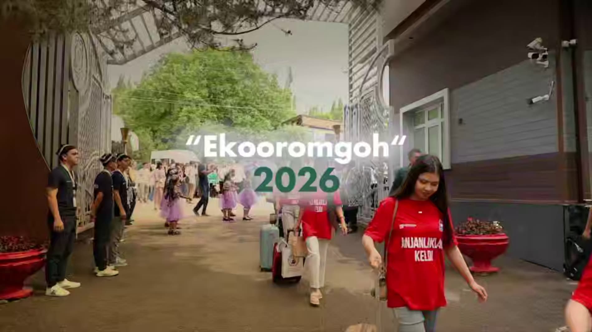 Eko-oromgoh atrof-muhit muhofazasiga befarq bo‘lmagan faol yoshlarni birlashtiradi!