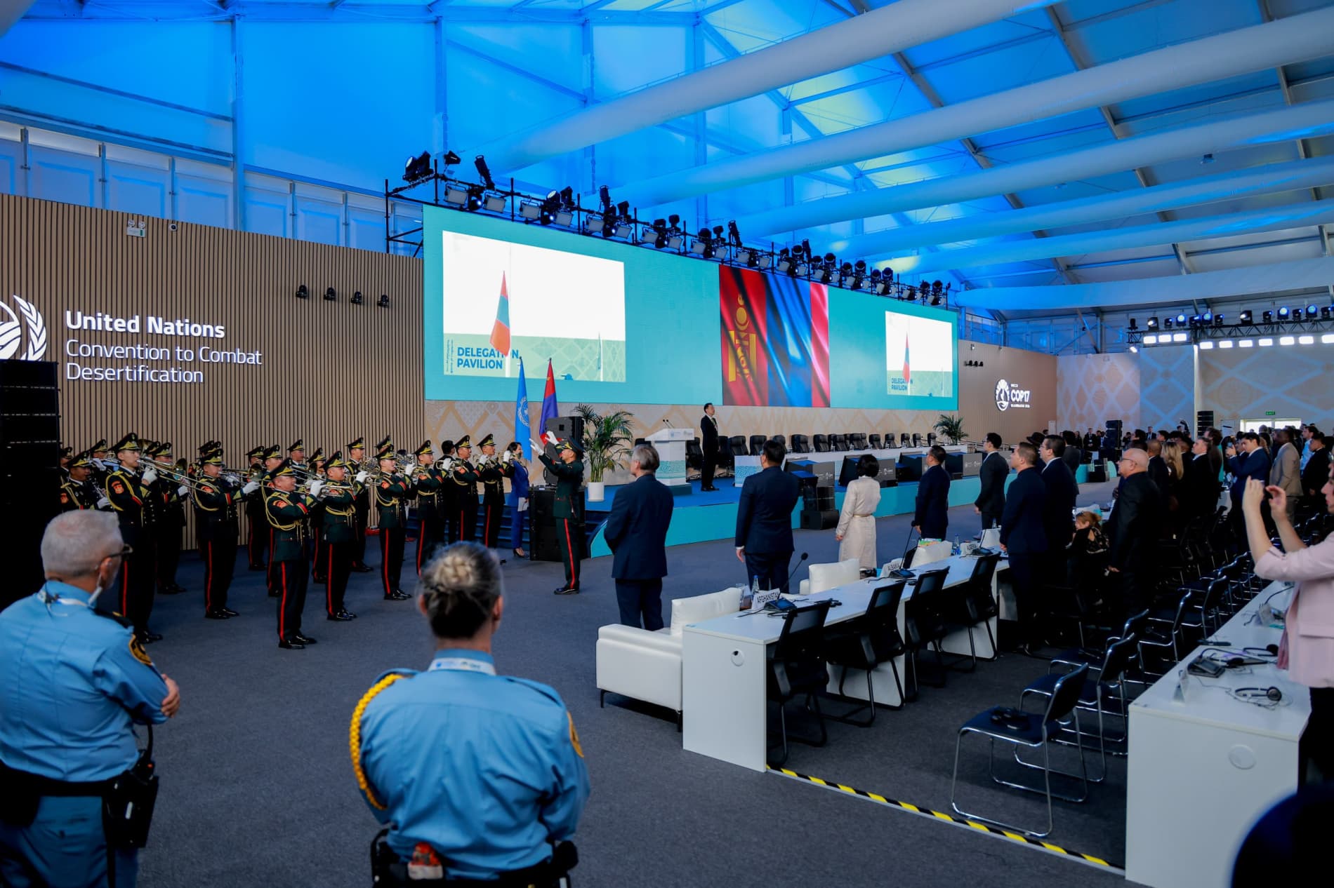 В Улан-Баторе состоялась официальная церемония открытия Конференции COP17 по борьбе с опустыниванием