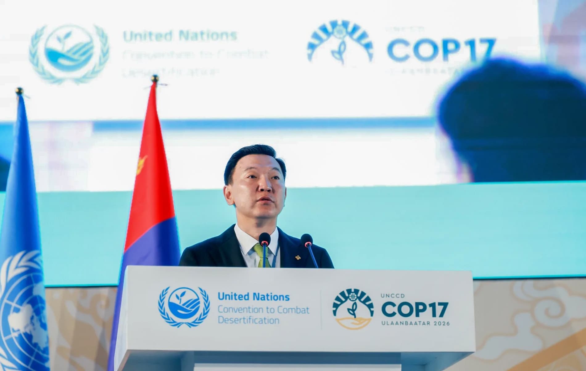В Улан-Баторе состоялась официальная церемония открытия Конференции COP17 по борьбе с опустыниванием