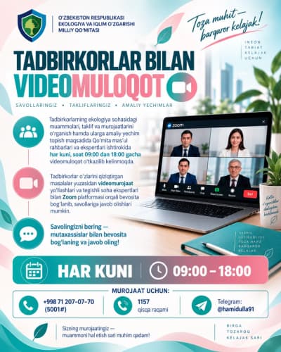 Tadbirkorlar bilan videomuloqot davom etadi