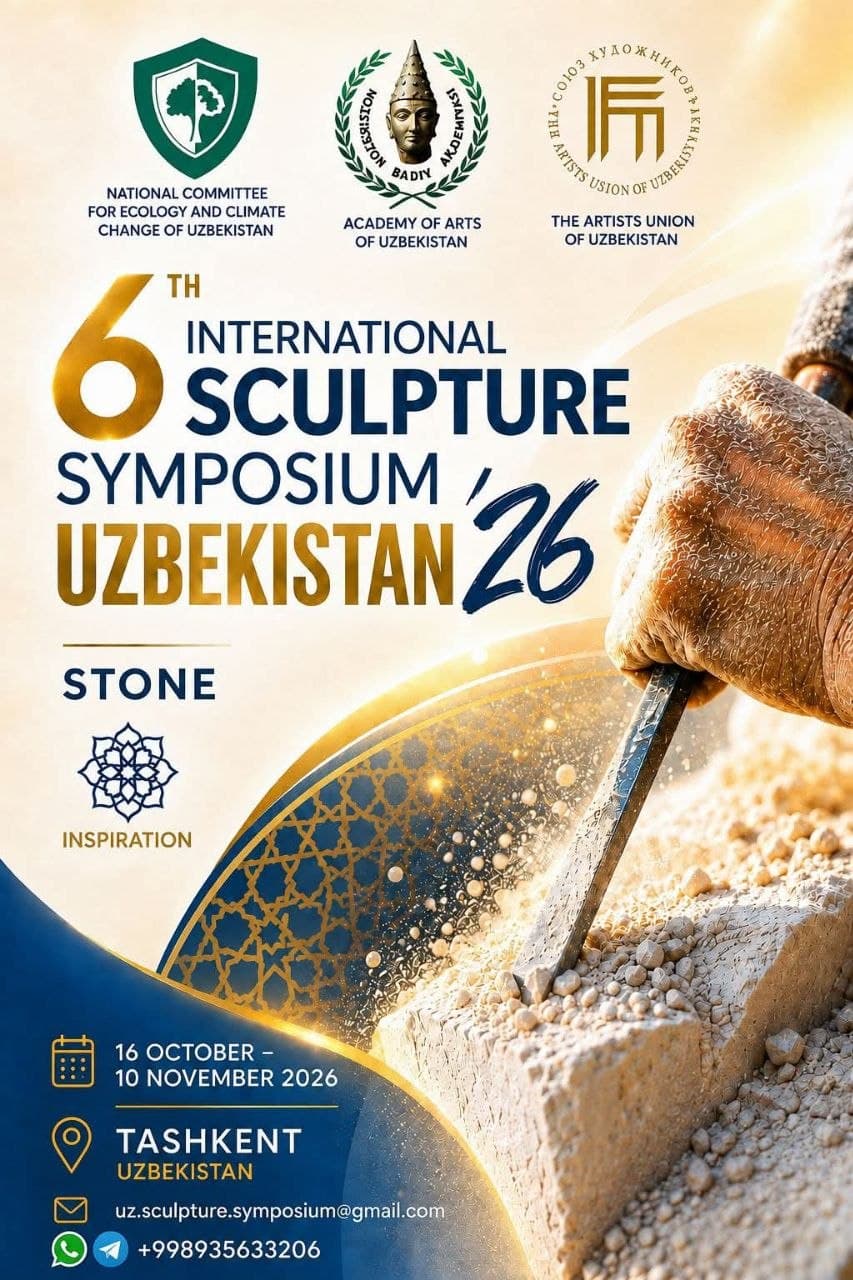 Tashkent to host an international sculpture symposium dedicated to ecology, art and climate change