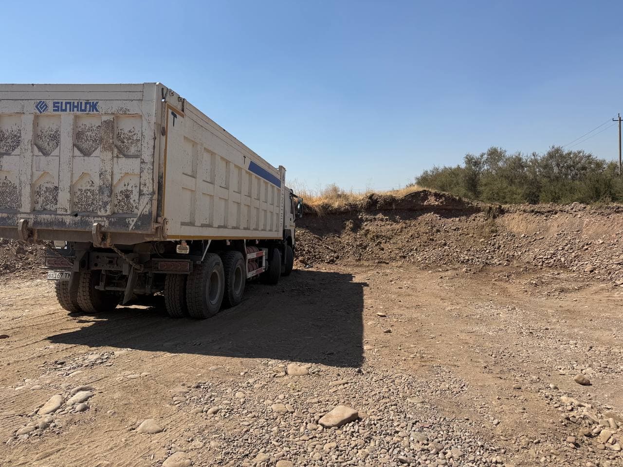 Measures being taken against illegal extraction of sand and gravel