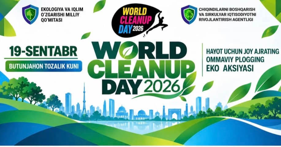 «World Cleanup Day»: примите активное участие в массовой плоггинг-экоакции