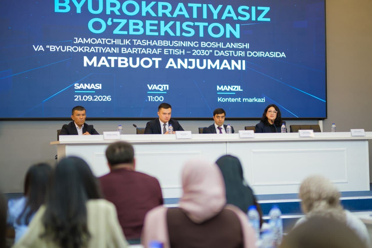 Byurokratiyasiz O‘zbekiston — taklifingiz islohotga aylanadi!