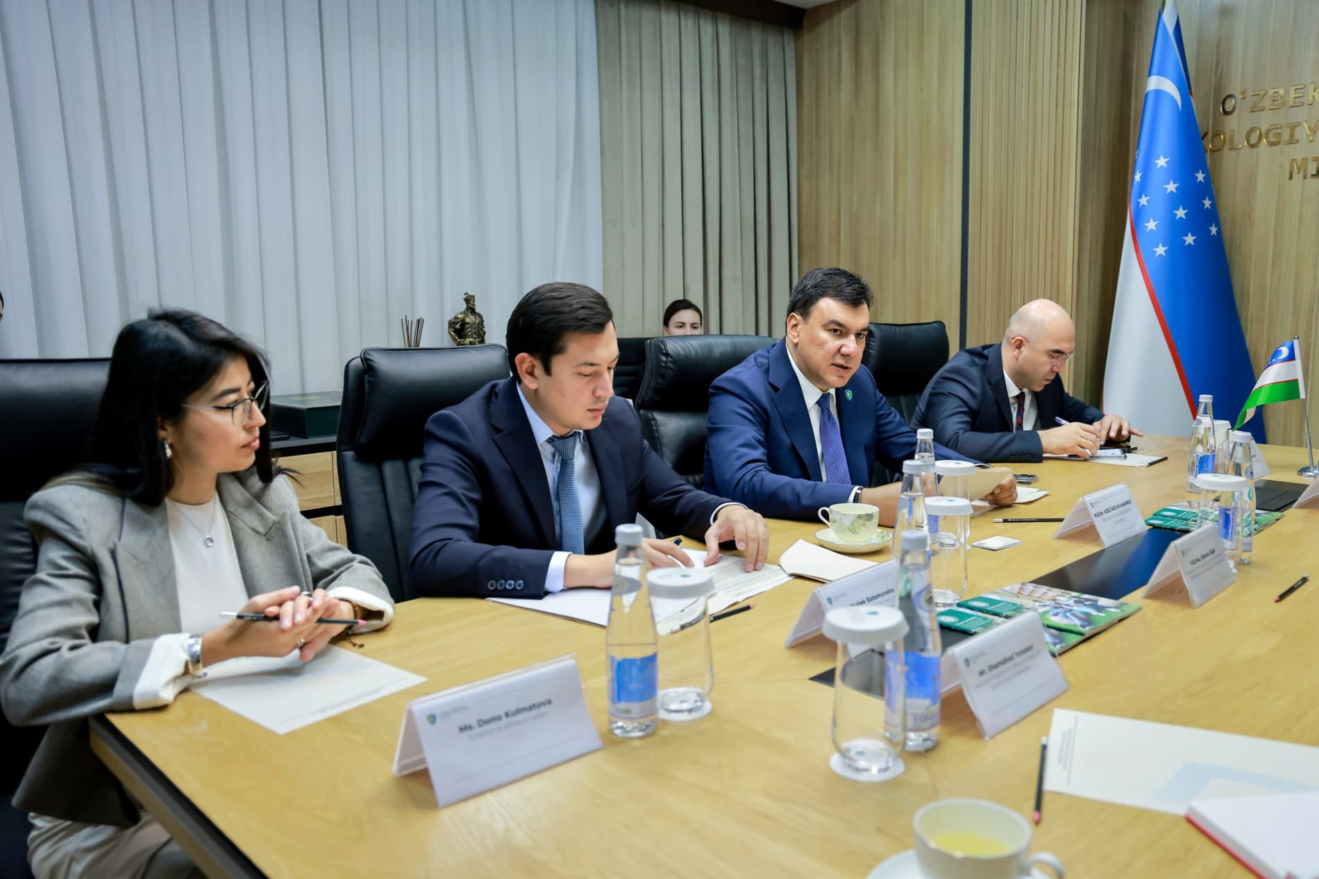 Узбекистан и Швейцария обсудили укрепление сотрудничества в сфере экологии