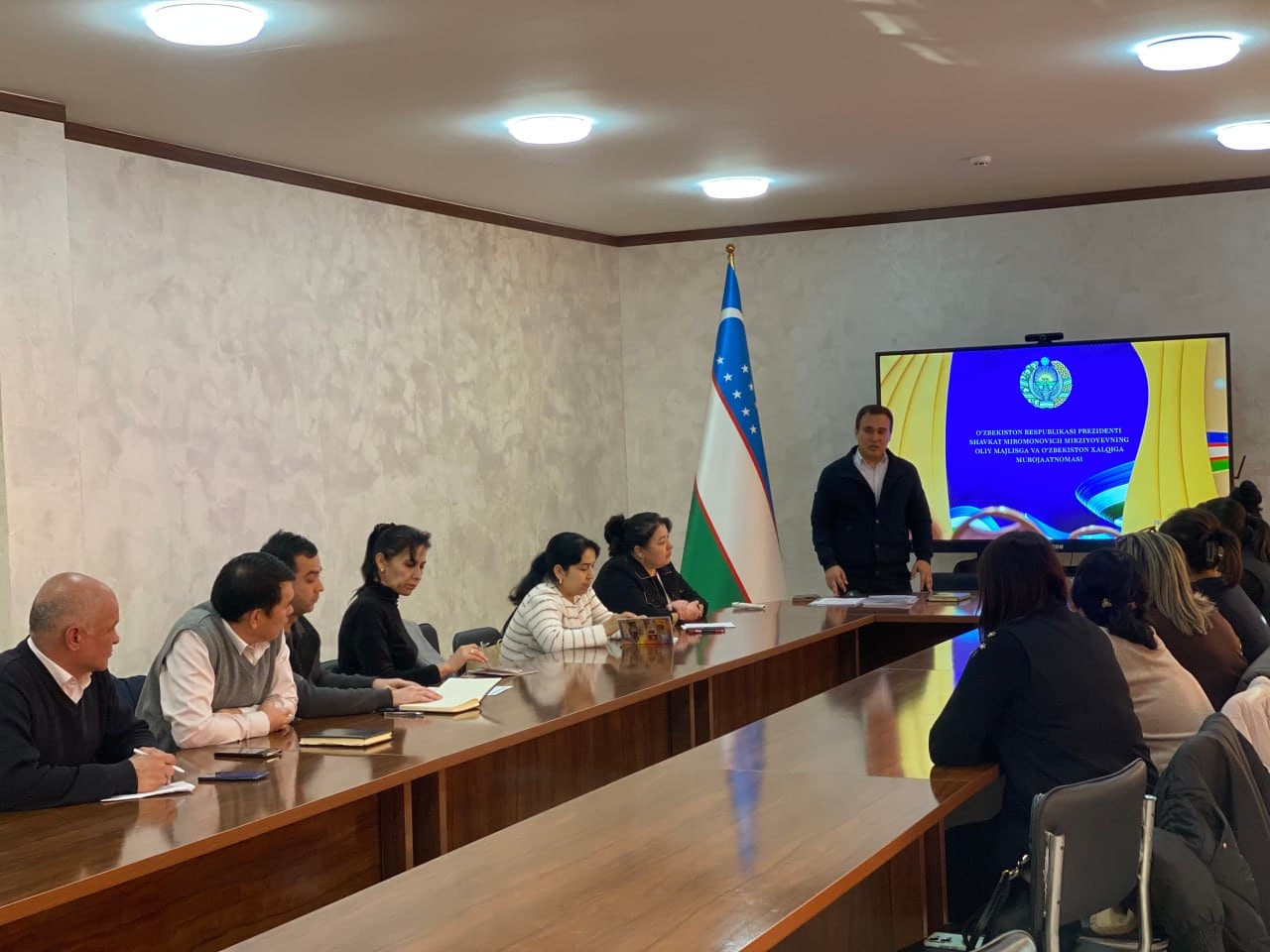 O‘zbekiston Respublikasi Prezidenti Murojaatnomasi — amaliy muloqot markazida