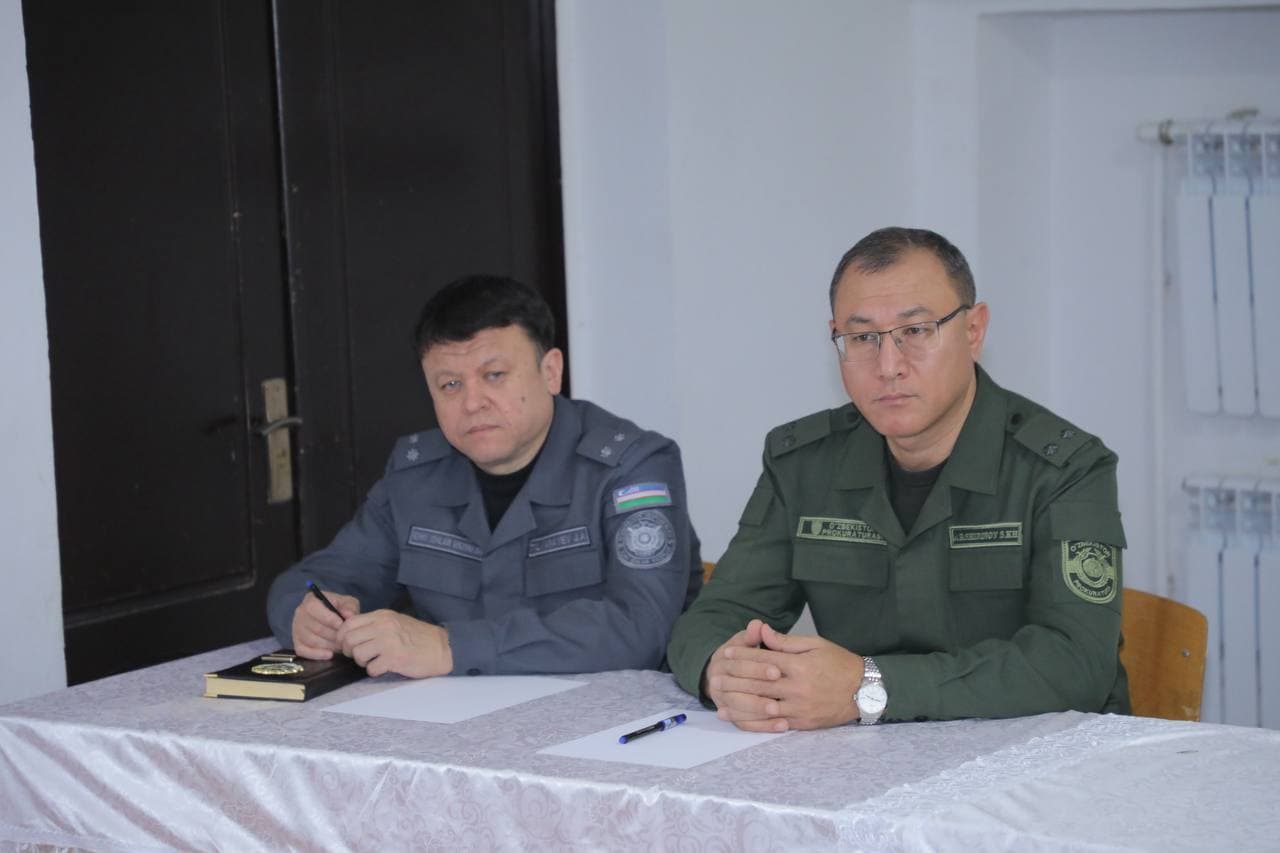 Parvoz mahallasida jinoyatchilikning oldini olish masalalariga bag‘ishlangan uchrashuv o‘tkazildi