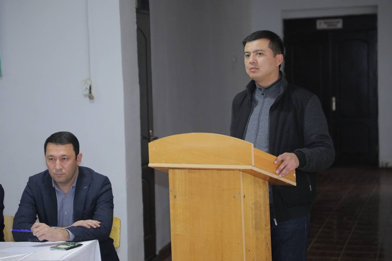 Parvoz mahallasida jinoyatchilikning oldini olish masalalariga bag‘ishlangan uchrashuv o‘tkazildi