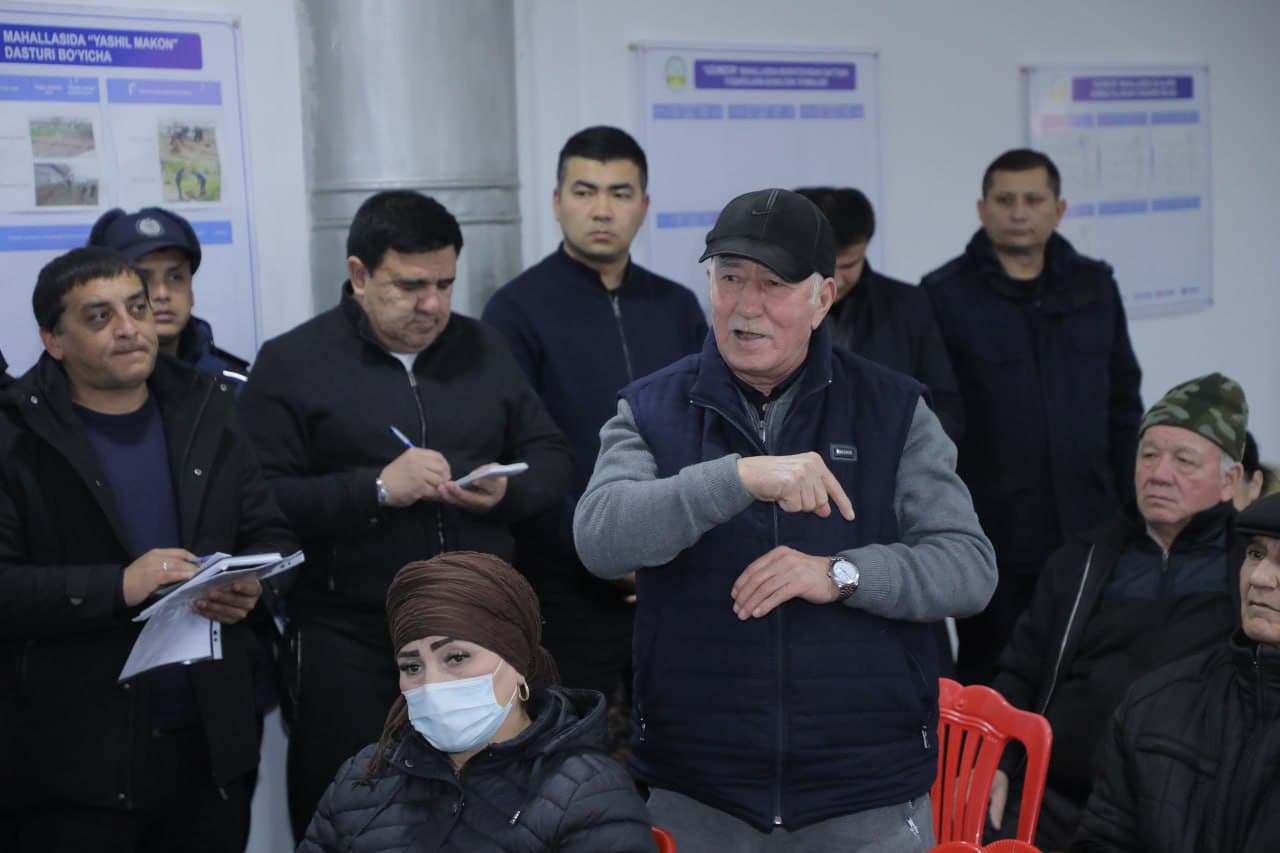 Uzumzor mahallasida jinoyatchilik holatlari tanqidiy tahlil qilindi