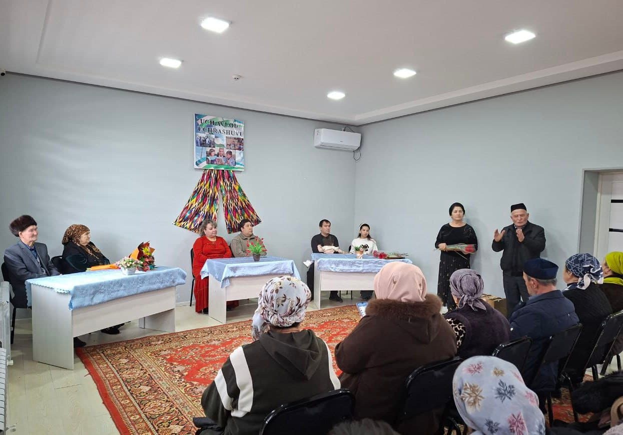 Mahallada uch avlodni birlashtirgan ma’naviy tadbir o'tkazildi
