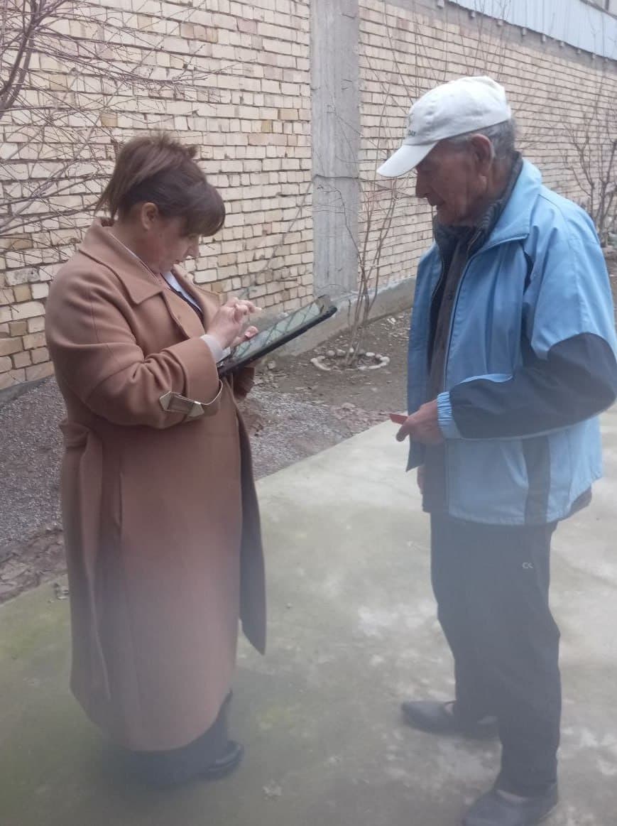 Tumanda aholi va qishloq xoʼjaligini roʼyxatga olish tadbirining ikkinchi bosqichi davom etmoqda