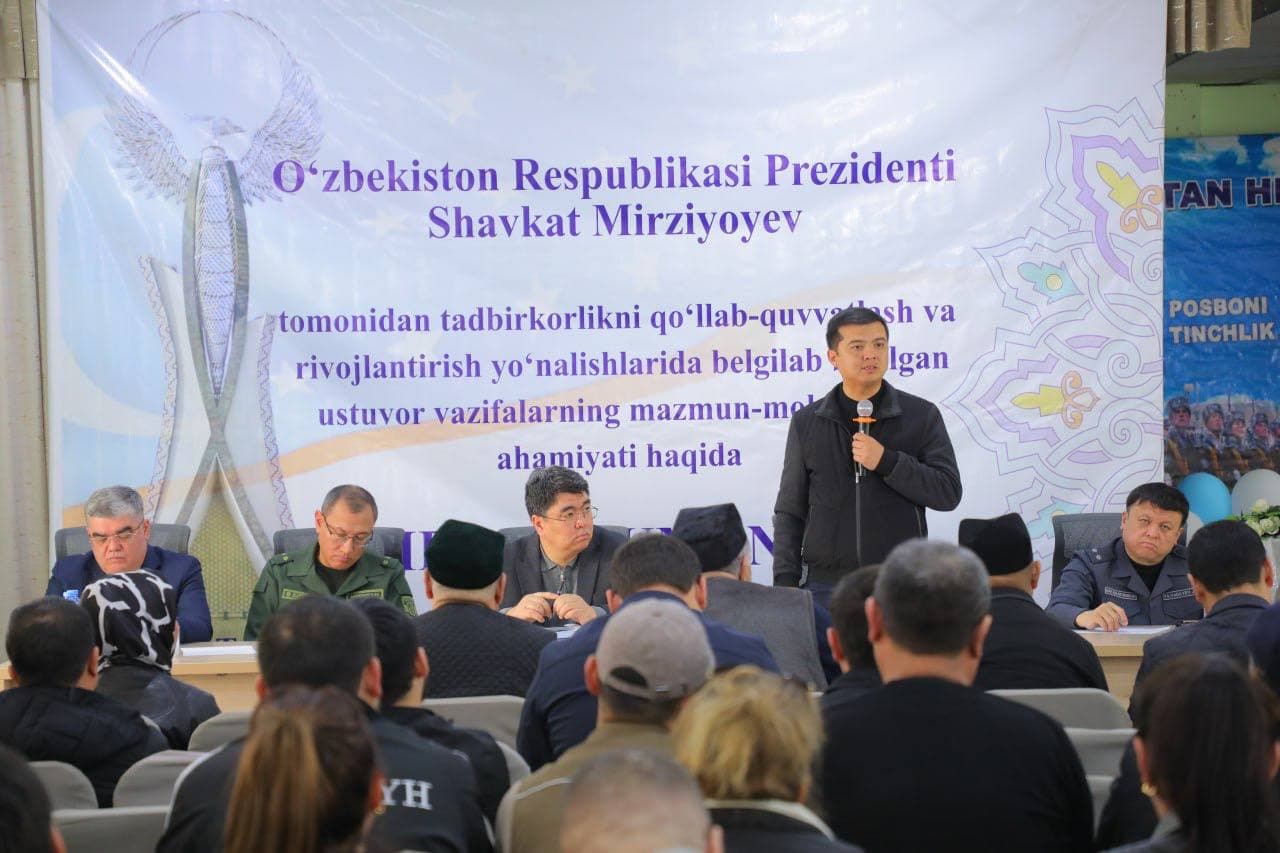 Qibrayda tadbirkorlar bilan ochiq muloqot o'tkazildi