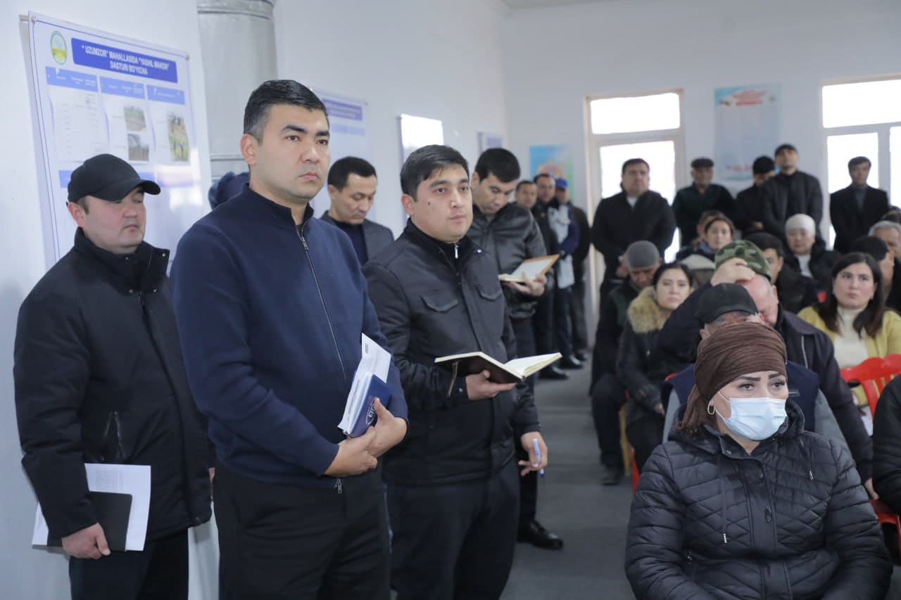 Uzumzor mahallasida jinoyatchilik holatlari tanqidiy tahlil qilindi