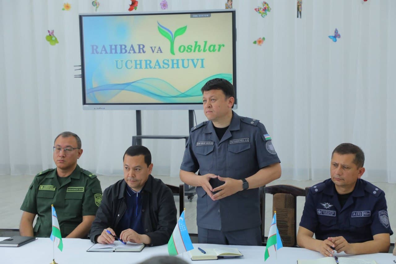 Qibrayda yoshlar bilan bevosita muloqot: muammo va takliflar tinglandi