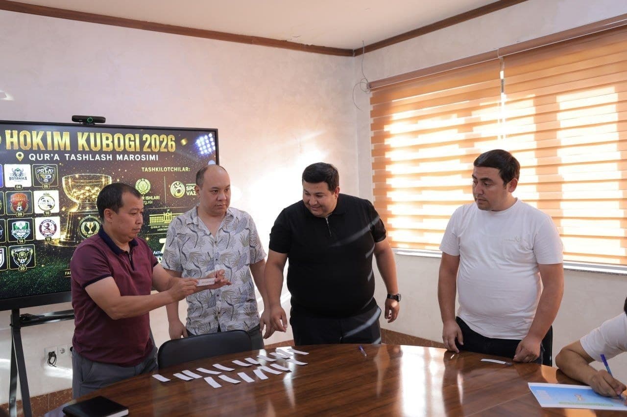 Qibray tumani hokimi kubogi uchun futbol musobaqalariga rasman start beriladi!