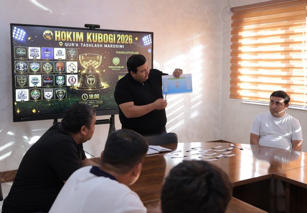 Qibray tumani hokimi kubogi uchun futbol musobaqalariga rasman start beriladi!