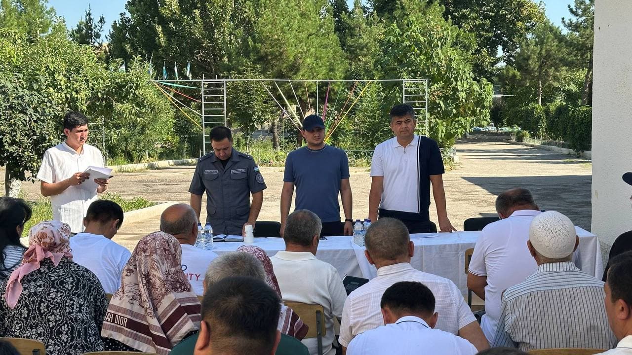 Onqo‘rg‘on mahallasida navbatdagi sayyor qabul o‘tkazildi