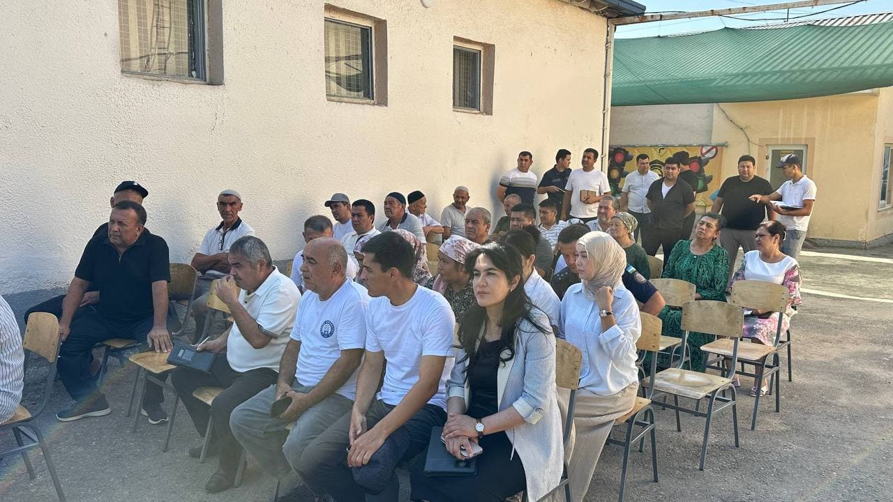 Onqo‘rg‘on mahallasida navbatdagi sayyor qabul o‘tkazildi
