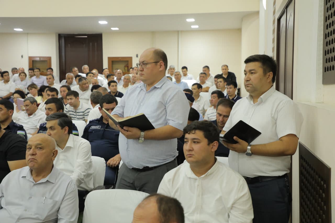 Mahallabay ishlash samaradorligini oshirish yuzasidan yig‘ilish o’tkazildi