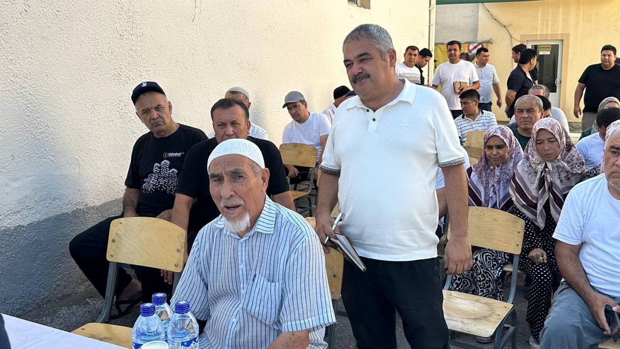 Onqo‘rg‘on mahallasida navbatdagi sayyor qabul o‘tkazildi