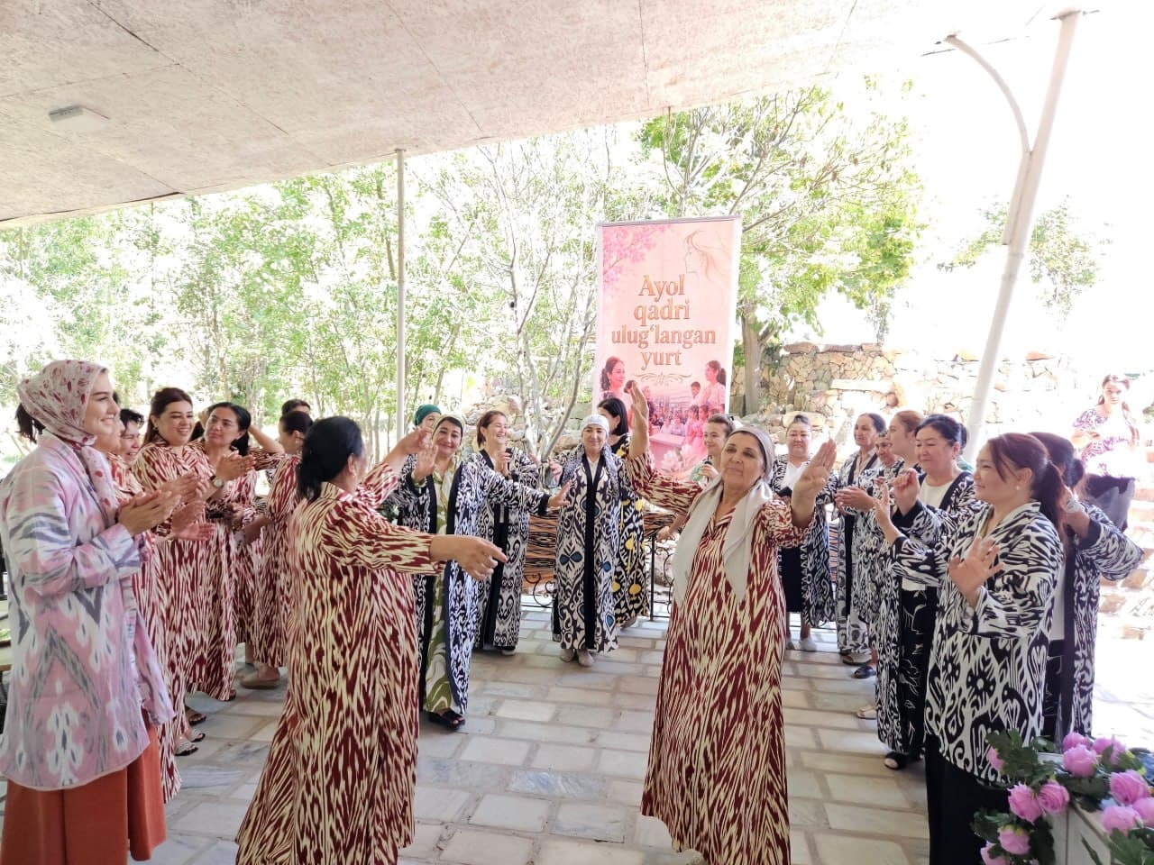 Tumanda "Ayol qadri ulug‘langan yurt" shiori ostida bayram tadbiri o‘tkazildi