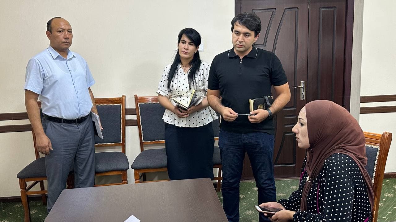 Aholi murojaatlari tinglanib, mas'ullarga vazifalar yuklatildi