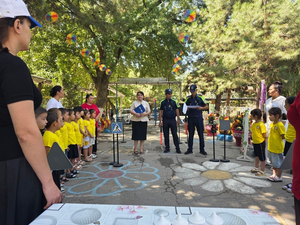 Bolalar xavfsizligi yo‘lida targ‘ibot tadbiri