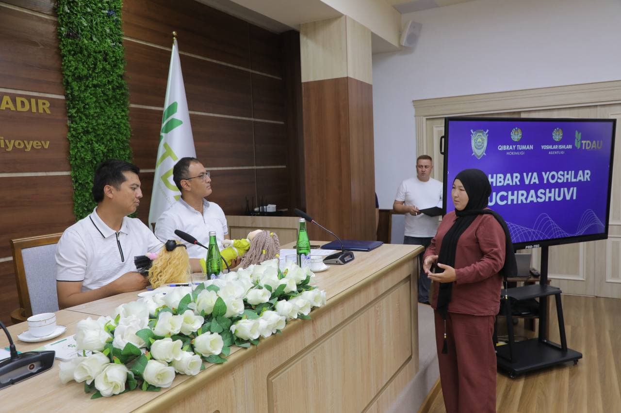 Qibrayda yosh tadbirkorlar bilan ochiq muloqot: tajriba, tashabbus va yangi imkoniyatlar