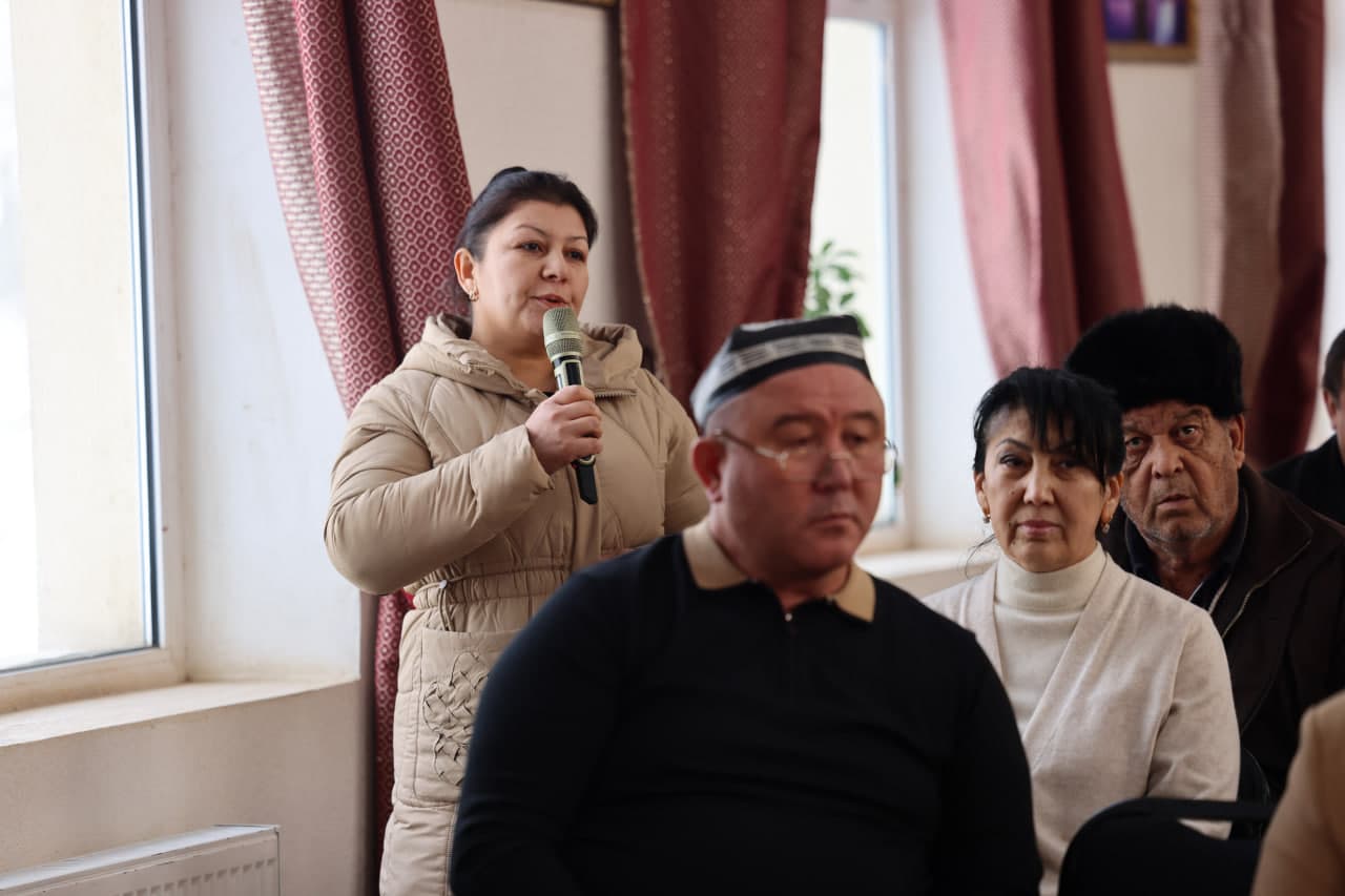 Nurafshon shahrida aholi muammolarini hal etishga bag'ishlangan sayyor qabul tashkil etildi